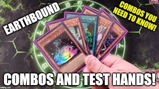 HOW TO PLAY AN EARTHBOUND DECK COMBOS AND TEST HANDS JANUARY 2024 YUGIOH [upl. by Stevana947]