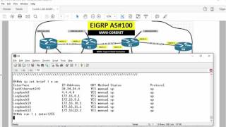 EIGRP LAB CCNP CCIE [upl. by Clarisa]