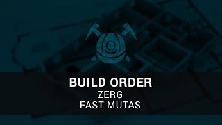 SC2 Build Order Guide  Zerg  Fast Mutas [upl. by Amerak]