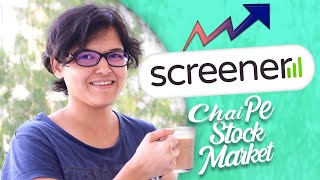 How To Use Stock Screener Screenerin Special Chai Pe Stock Market Day 7 with CA Rachana Ranade [upl. by Phip]