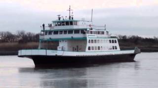 MV Pamlico arrives at Cape May Terminal [upl. by Reinhold496]