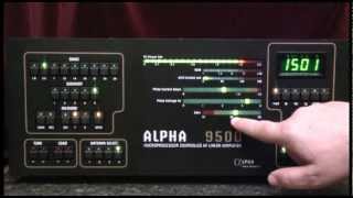 Alpha 9500 Auto Tuning [upl. by Nottap]