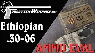 Ammunition Evaluation Ethiopian 3006 [upl. by Buffum]