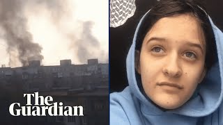 Ukrainian girl vlogs siege of Mariupol My nerves collapsed [upl. by Yelnikcm]