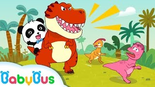 ❤ TyrannosaurusRex  Nursery Rhymes  Kids Songs  BabyBus [upl. by Alien]