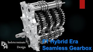 F1 Hybrid Era Seamless Gearbox Pt1 [upl. by Eniamsaj]