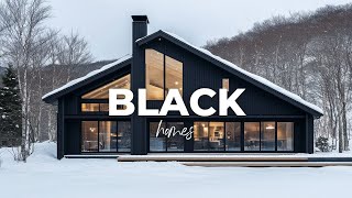 Black Homes The Bold Beauty Of A Modern Design Trend You Can’t Ignore [upl. by Selrhc]