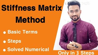 Matrix Method  Stiffness Method for Structural Analysis [upl. by Euqinom774]