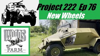 Project 222 Ep 76 Building a replica PanzerSpahWagen [upl. by Anairt166]