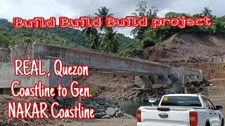 BYPASS Road from Gen NAKAR Quezon to DINGALAN Aurora [upl. by Dnalsor]