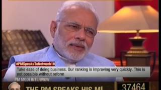 Watch an exclusive interview of Prime Minister Shri Narendra Modi on Network 18 02092016 [upl. by Giorgio]