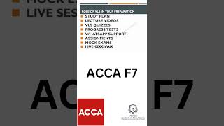 Two Mock Exams before f7 exam mockexam acca education study tips [upl. by Adnalra978]