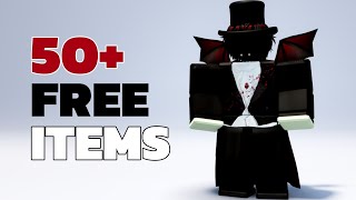 GET 50 FREE ROBLOX ITEMS 🔥ALL STILL AVAILABLE 2024 [upl. by Yecaw]