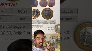 ATENÇÃO🇧🇷💸numismaticajf curiosidades moedas moedasraras numismatica [upl. by Kayne145]