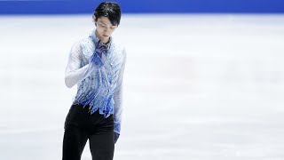 Yuzuru Hanyu  6 mins warmup  Otoñal Hoşgeldin 2019 Skate Canada short program 4K [upl. by Brandyn256]