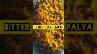 Healthy Hagalakayi palya sabji palya motivati motivational healthy bittergourd bachelorrecipe [upl. by Brittni239]