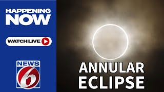 WATCH LIVE See annular solar eclipse from Orlando Science Centers telescope [upl. by Norvol]