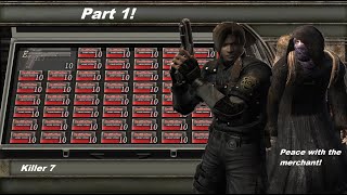 RE4 Resident evil 4 only Killer7 Accuracy gameplay Part 1 [upl. by Cerys]