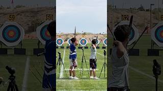 미국에서 양궁하기 Archery in US Aiden goes first then Jin goes at JOAD [upl. by Gapin]