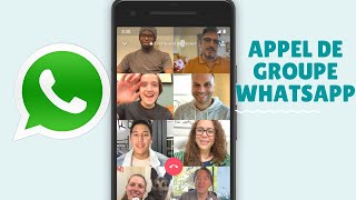 Comment lancer un appel WhatsApp de groupe en un clic [upl. by Robison]