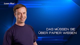 Tipp 12 Das müssen Sie über Papier wissen [upl. by Ysus]