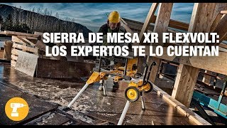 Sierra de Mesa XR FLEXVOLT  Recomendaciones I DEWALT [upl. by Akissej]