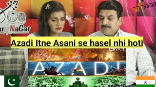 Pakistani Reacts to Azadi  A Tribute To India’s Great Freedom Fighters  Narrated by Annu Kapoor [upl. by Onairda836]