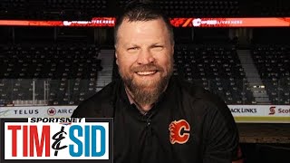 How Brian McGrattan Is Using His Past Experience To Help Current Flames Players  Tim and Sid [upl. by Koppel]