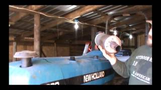 NH 3930 Muffler Replacement [upl. by Yenaj129]