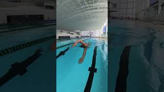 Smooth and efficient freestyle swimming more info im comments swimming [upl. by Ohploda]