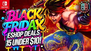 HUGE Nintendo Switch Black Friday ESHOP 15 Under 10 Nintendo Switch ESHOP Deals [upl. by Nynnahs]