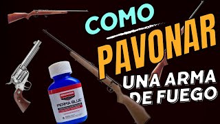 Cómo utilizar el kit de PAVONADO EN FRÍO Para Armas de fuego BIRCHWOOD CASEY [upl. by Nylsirk]