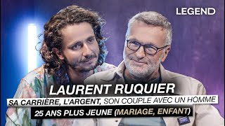 LAURENT RUQUIER SA CARRIÈRE L’ARGENT SON COUPLE AVEC UN HOMME 25 ANS PLUS JEUNE MARIAGEENFANT [upl. by Christensen187]