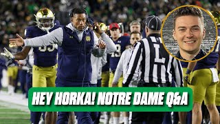 Is Notre Dame in danger of being upset by Stanford in South Bend AGAIN 😬  Hey Horka [upl. by Merry]