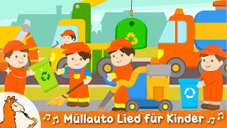 Kinderlied Müllabfuhr  Müllauto Lied für Kinder mit Müllwagen SuperSauger Rohrreiniger uvm [upl. by Andrade]