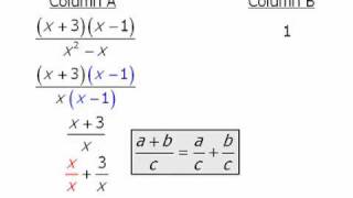 GRE Math Practice Algebra  Example 5 [upl. by Gereld]