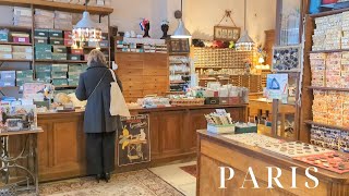 手芸店でお買い物、パン屋さん巡りはじめます♡ 美しいフランス国立図書館 Paris vlog [upl. by Gatias]