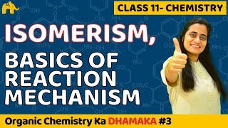 Organic Chemistry Class 11  Isomerism  Reaction Mechanism  CBSE NEET JEE [upl. by Small]