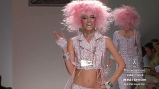 BETSEY JOHNSON MERCEDESBENZ FASHION WEEK SPRING 2014 COLLECTIONS [upl. by Limann485]