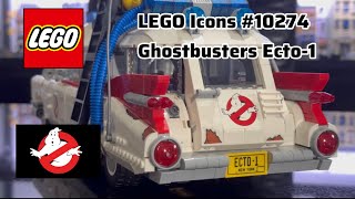 LEGO 10274 iconic Ghostbusters ECTO1 Who you gonna call [upl. by Earased]