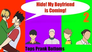 Me Too  Hide My Boyfriend is Coming Ft Haikyuu Ships Pt 24 [upl. by Ylus982]