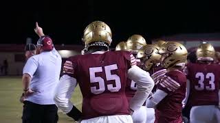 Harnett Central Football Highlights vs Overhills [upl. by Leonid]