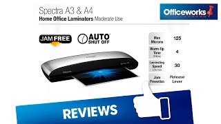 Fellowes Spectra Home Laminator [upl. by Kcira]