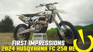 2024 Husqvarna FC 250 Rockstar Edition  First Impressions [upl. by Mireille]