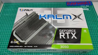 Palit Kalmx RTX 3050  inbox cichej karty [upl. by Had]