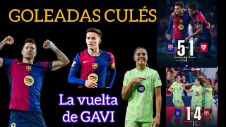 Barça News 🔥 BARÇA 51 SEVILLA 💙❤️ GAVI 😍 Levante 14 BARÇA FEM 💙❤️ [upl. by Orlanta438]