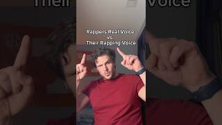 Rappers Real Voice vs Their Rapping Voice… [upl. by Elisha]