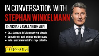 Interview  Stephan Winkelmann Chairman amp CEO Automobili Lamborghini [upl. by Zanze]