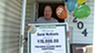 Publishers Clearing House Winners David McKinnis From Odessa Texas Wins 10000 [upl. by Lasko]