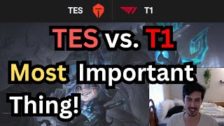 TES vs T1  MOST Important Thing Day 3 Quarterfinals  Worlds 2024 quarterfinals tes t1 lol [upl. by Allveta]